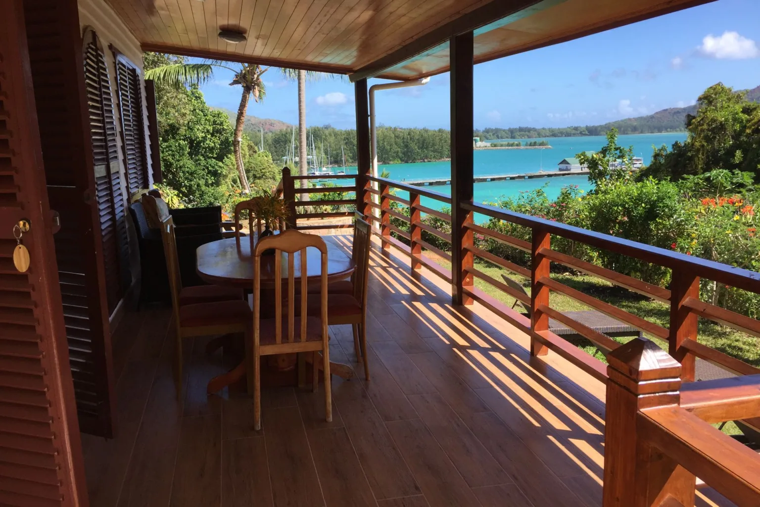 Villa 1 Balcony Jetty