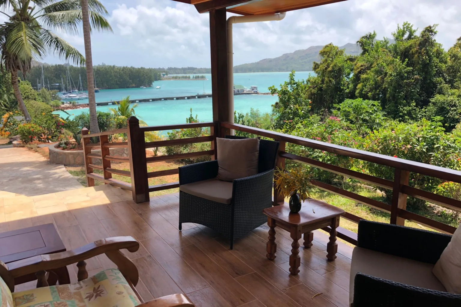 Villa 1 - Jetty view from Balcony